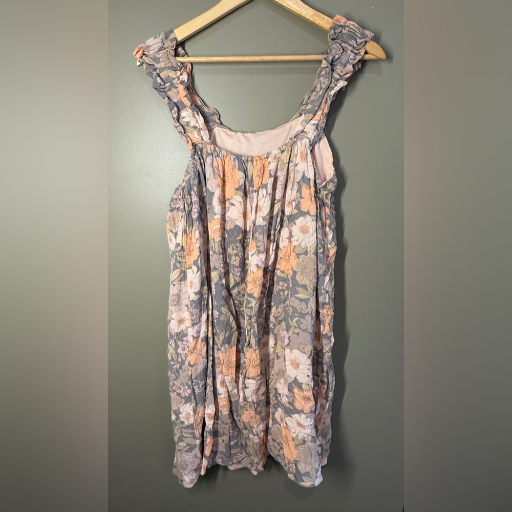 Floral Ruffle Strap Dress Small - Picture 5 of 5